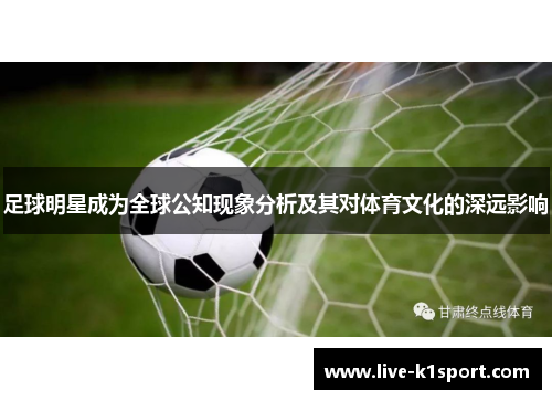 足球明星成为全球公知现象分析及其对体育文化的深远影响